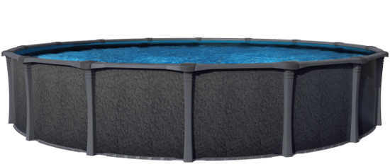 Picture of Carvin Gold Series 18' x 33' Black Rock Oval Steel ABG Pool Kit, 52 Wall | 9732241833