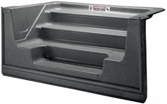 Picture of Latham Gray Granite 8' Straight Sit 'N' Step Cantilever