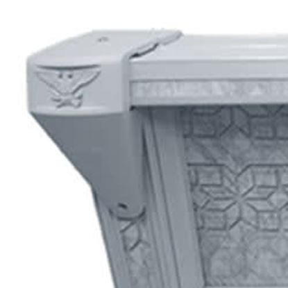 Picture of Aquasports Aloha 27' Round Aluminum ABG Pool, 52 Wall | TO27GEC