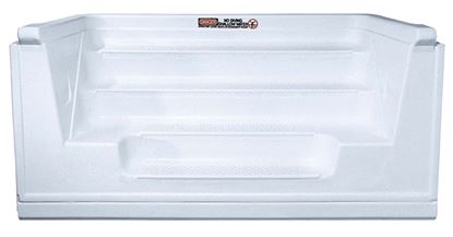 Picture of Latham White 8' Straight Sit 'N' Step Bullnose | ST8024B