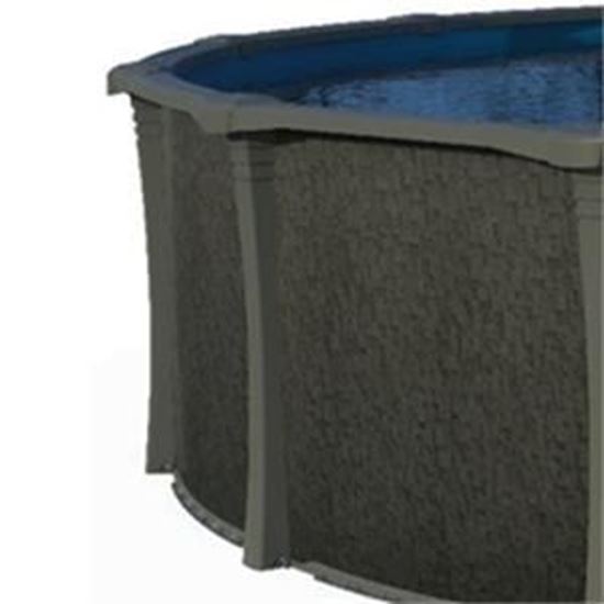 Picture of Carvin Gold Series 27' Black Rock Round Steel ABG Pool, 52 Wall | 97322427
