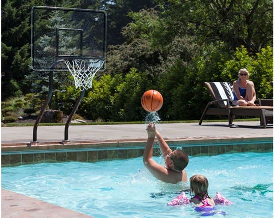 Picture of SR Smith Salt Friendly Swim N’ Dunk Challenge Residential Basketball Game w/ Escutcheons & Anchors | S-BASK-CH