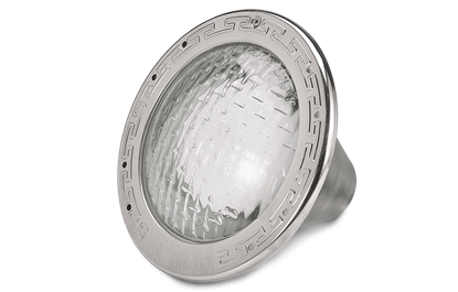 Picture of Pentair Amerlite Underwater Incandescent White Pool Light, 500 W, 120 V, 50' Cord, StainlessSteel Face Ring | 78458100