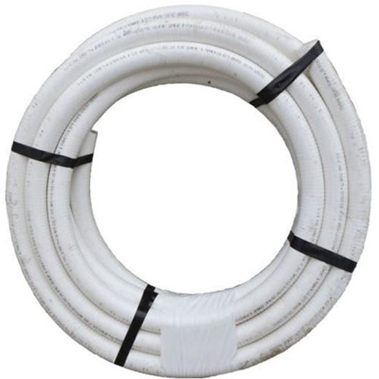 Picture of 2-1/2 x 50' White PVC Flexible Pipe