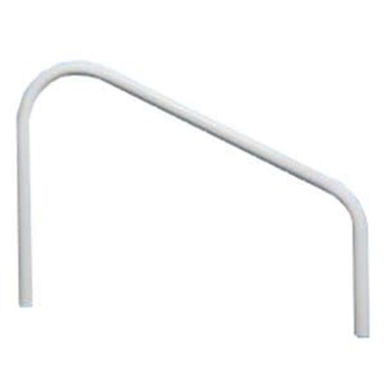 Picture of Saftron 2 Bend Deck Mounted Handrail White Pair Of 2 | Dr-236-W