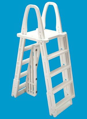 Picture of Ocn Blue A-Frame Ladder for 48-56 A/G Pools | 400200