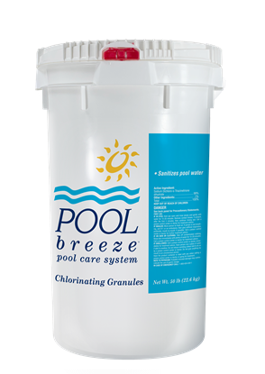 Picture of POOL BREEZE CHLORINE GRANULES 56% GRANULAR DICHLOR 50 LB