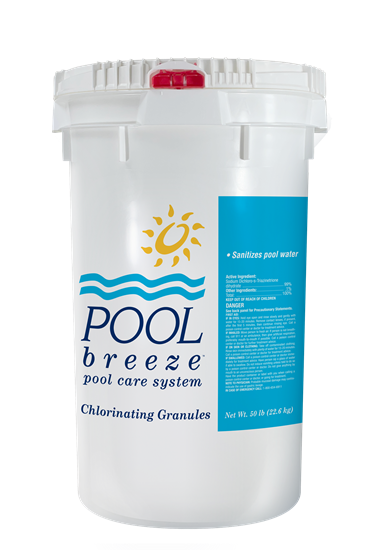 Picture of POOL BREEZE CHLORINE GRANULES 56% GRANULAR DICHLOR 50 LB