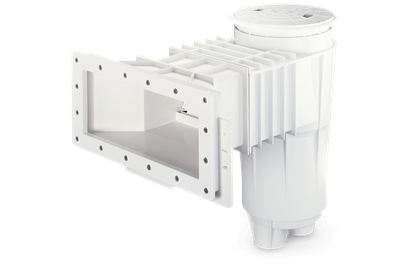 Picture of Pentair Bermuda Skimmer 1-1/2 Slip Ports, White, Vinyl & Fiberglass | 506520