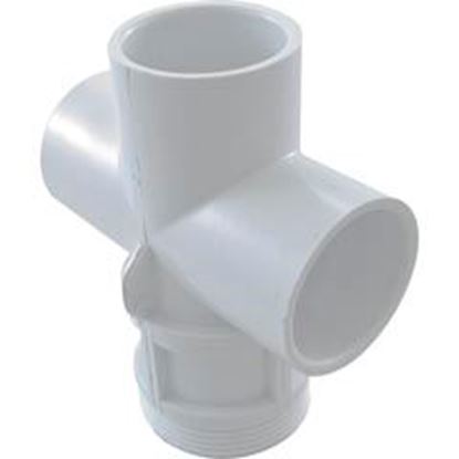 Picture of Body Waterway Top Access Diverter Valve 1" White 602-4300 
