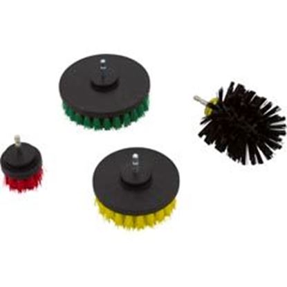 Picture of Drill Brush Kit 4 Brushes Useful Products S-G5Y4R2Ko-Qc-Db