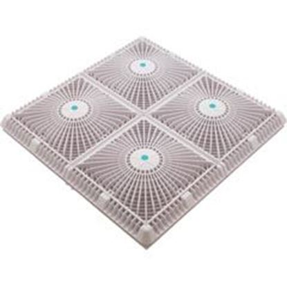 Picture of Main Drain Cover Aquastar Star18" Square(4x9)w/FrWhtVGB P18101