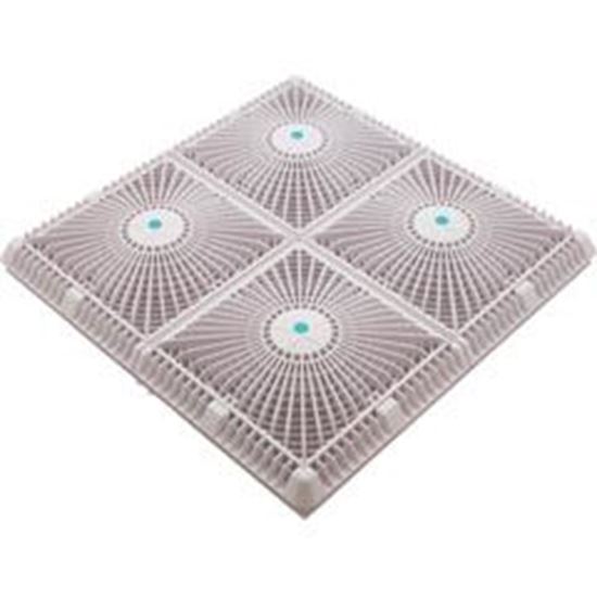 Picture of Main Drain Cover Aquastar Star18" Square(4x9)w/FrWhtVGB P18101
