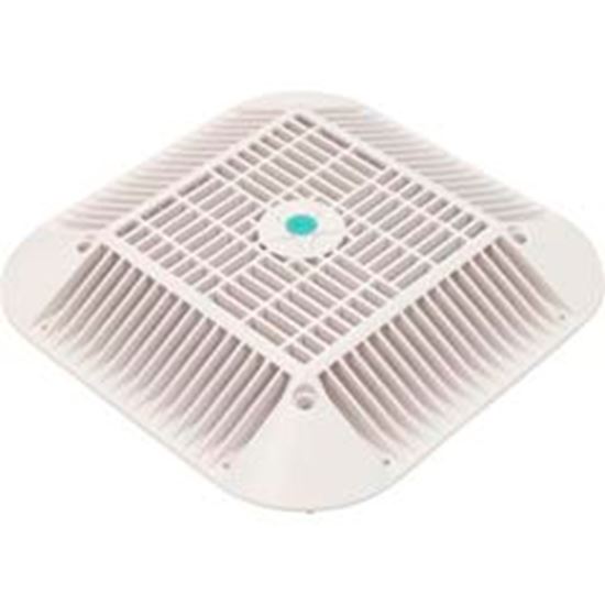 Picture of Main Drain Grate 14" x 14" Square 2 Retro 9"x9" White 914101