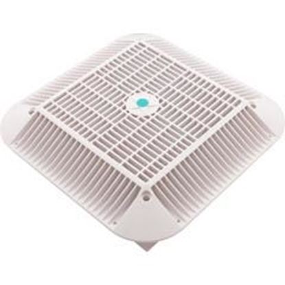 Picture of Main Drain Grate Aquastar Retro Wav 12" x 12" Square Wht 1216101