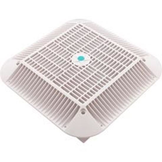 Picture of Main Drain Grate Aquastar Retro Wav 12" x 12" Square Wht 1216101