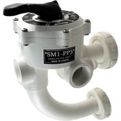 Picture of Multiport Valve Praher SM1-PP3 1-1/2" w/PacFab Plumbing SM1-PP3