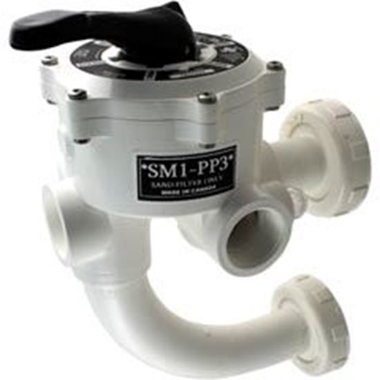 Picture of Multiport Valve Praher SM1-PP3 1-1/2" w/PacFab Plumbing SM1-PP3