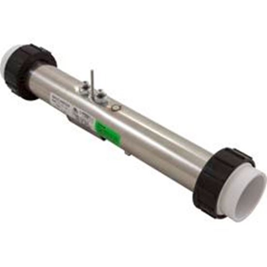 Picture of Heater FloThru Gecko WaterPro Series 2-1/4" x 15" 4.0KW 26-0072B-15-K