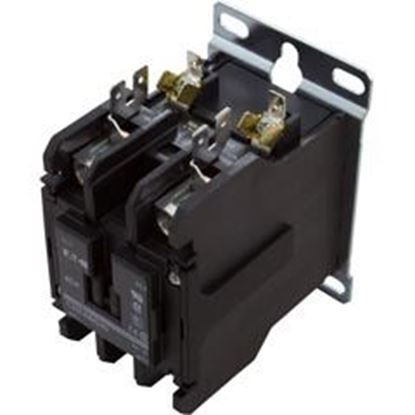 Picture of Contactor 2 Pole 50 Amp 220Cv Coil 21000100