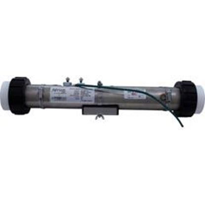 Picture of Heater FloThru Universal15" x 2" 230v4.0kW w/Union 48-1540-HS