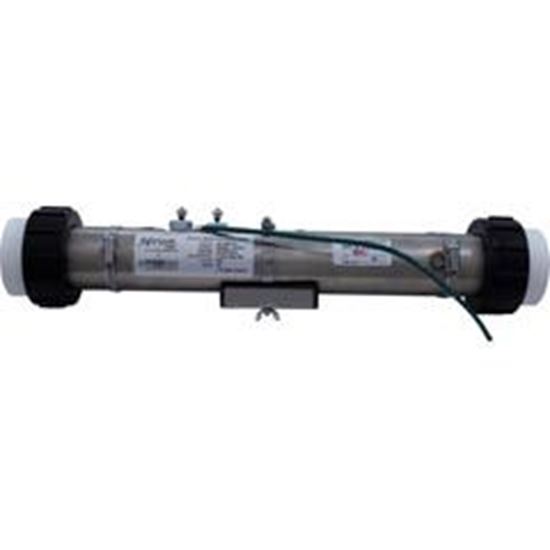 Picture of Heater FloThru Universal15" x 2" 230v4.0kW w/Union 48-1540-HS