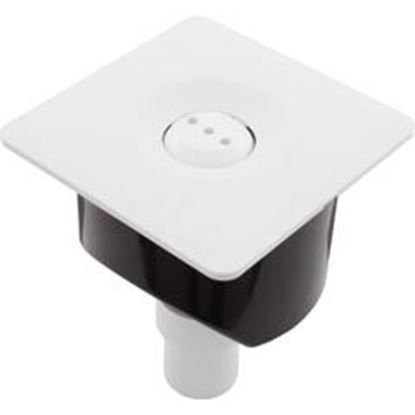 Picture of Deck Jet Multi-Nozzle White Adjustable Flangeless Square 25598-310-000