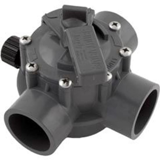 Picture of Diverter Valve Jandy/Zod 1-1/2"s/2"spg Pos Seal3 WayGray 1154
