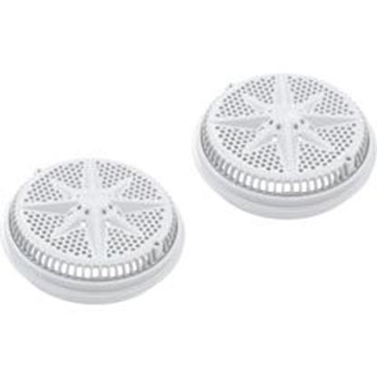 Picture of Main Drain GratePentStarGuard8"112gpmWhtqty 2Long Ring 500140
