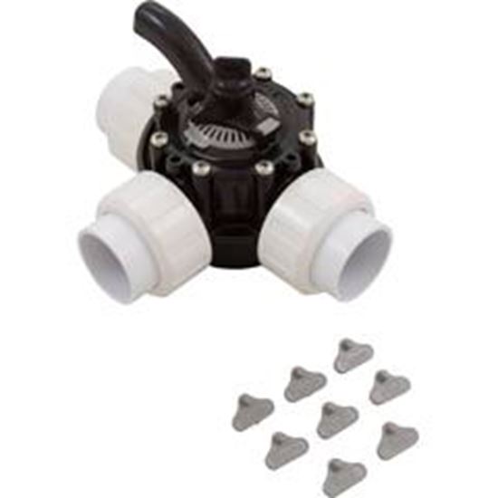 Picture of Diverter Valve 1.5In Unions 3-Way Black 25923-154-000
