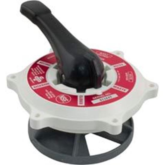 Picture of Lid Assy Praher ABS Top/Side Mount Valves 1-1/2" White E-50-S1