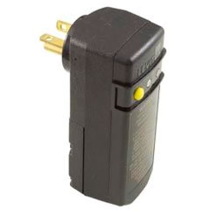 Picture of GFCI Leviton 20A115v Self-Test Auto Reset Right Angle GSRA2