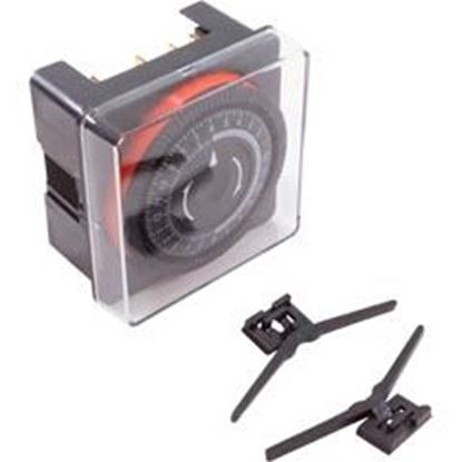Picture of Timer Diehl SPST Panel Mount 115v 20A w/housing 24hr TA4160