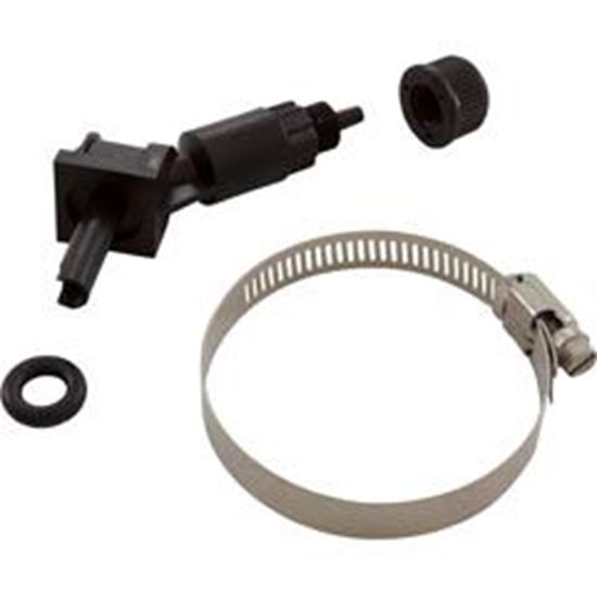 Picture of Injection Fitting Threadless Blue-White1/4"od Tubing Conn TI40-4V