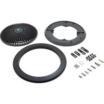 Picture of Main Drain Grate Retro 10" Round Universal Dark Gray A10RCFR105
