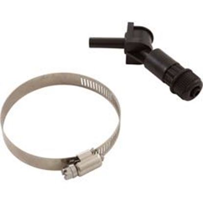 Picture of Injection Fitting Threadless Blue-White3/8"od Tubing Conn TI40-6V