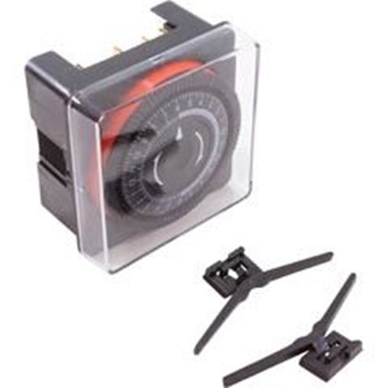 Picture of Timer Diehl SPST Panel Mount 230v 20A w/housing  24hr TA-4164