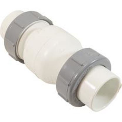 Picture of Check Valve Flo ControlSpring1-1/2"s1/2lbTrue UnionWht 1700-15