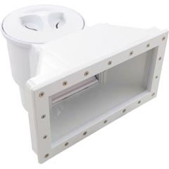 Picture of Skimmer Complete Champlain Plastics Wide Mouth White ACM19300