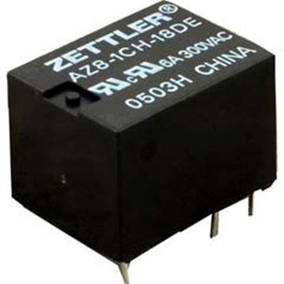 Picture of Relay Zettler Single Pole Double Throw 6A 18vdc AZ8-1CH-18DE