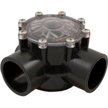 Picture of Check Valve Jandy/Zodiac 1-1/2" Slip/2" Spigot 90 degree 7511