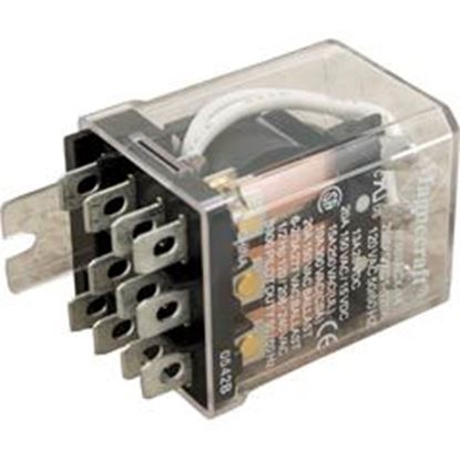 Picture of Relay 3PDT 25A 115v Dustcover 389FXCXC1-120A