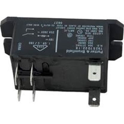Picture of Relay PandB T-92 DPST-NO 30A 18vdc Coil T92S7D22-18