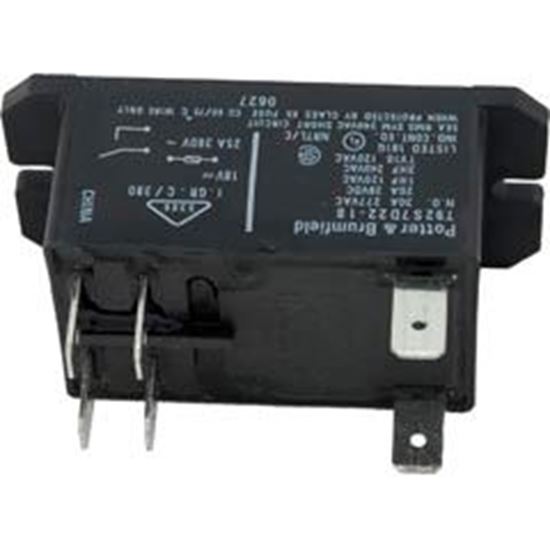 Picture of Relay PandB T-92 DPST-NO 30A 18vdc Coil T92S7D22-18