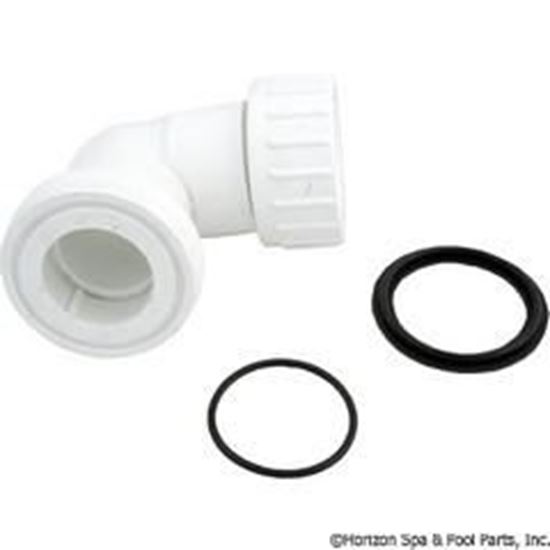 Picture of 90 Elbow HydroQuip 1-1/2"x 2"pump to Heater w/o t-well 48-0001-S