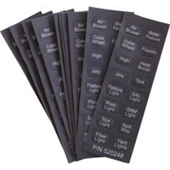Picture of Label Pentair EasyTouch/Compool QuickTouch I Wireless 520124