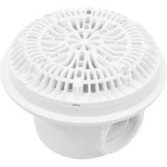 Picture of Main Drain CMP 8" Galaxy 2"fpt White 25519-000-000