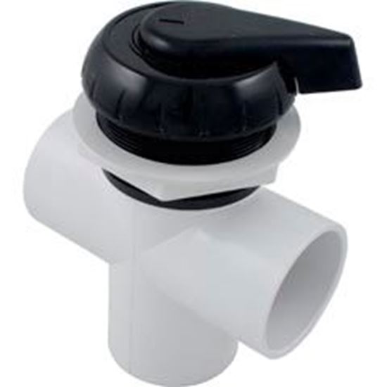 Picture of Diverter Valve Hydro-Air/BWG Hydroflow 2"s 2 Port Black 11-4000BLK