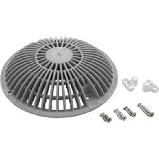 Picture of Main Drain GrateRetro 8" RoundMoFloww/HardwareLight Gray R8MF103
