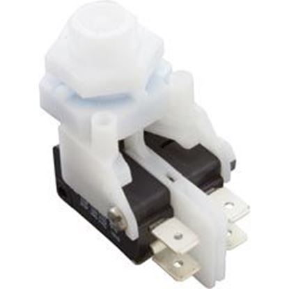 Picture of Air Switch PresAir DPDT 9/16" Center Spout 25A Latching TVA225B